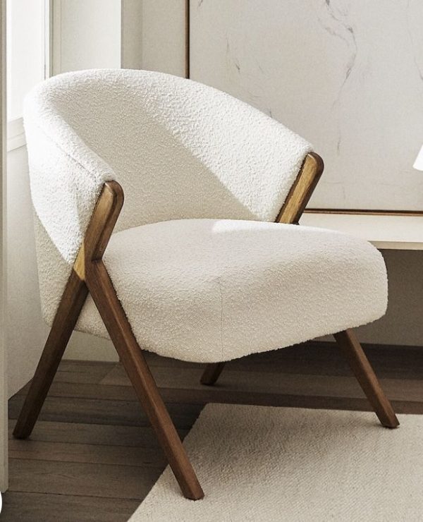 Cozy chair for bedroom